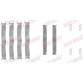 Compre Kit de acessórios, pastilhas de travão da KAWE 109-0937 a um preço baixo por 11,08 €