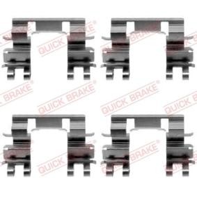 Compre Kit de acessórios, pastilhas de travão da KAWE 109-1087 a um preço baixo por 15,41 €