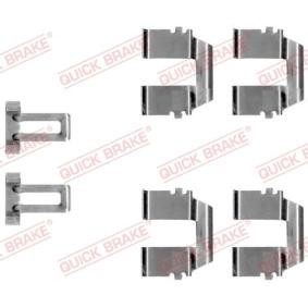 Compre Kit de acessórios, pastilhas de travão da KAWE 109-1233 a um preço baixo por 15,52 €