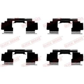Compre Kit de acessórios, pastilhas de travão da KAWE 109-1276 a um preço baixo por 6,53 €