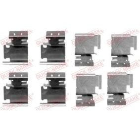 Compre Kit de acessórios, pastilhas de travão da KAWE 109-1298 a um preço baixo por 22,74 €
