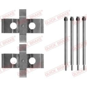 Compre Kit de acessórios, pastilhas de travão da KAWE 109-1611 a um preço baixo por 13,60 €