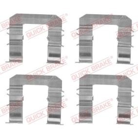 Compre Kit de acessórios, pastilhas de travão da KAWE 109-1735 a um preço baixo por 13,93 €