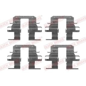 Compre Kit de acessórios, pastilhas de travão da KAWE 109-1753 a um preço baixo por 11,24 €