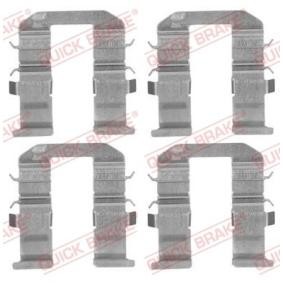 Compre Kit de acessórios, pastilhas de travão da KAWE 109-1758 a um preço baixo por 12,07 €