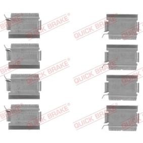 Compre Kit de acessórios, pastilhas de travão da KAWE 109-1820 a um preço baixo por 9,51 €
