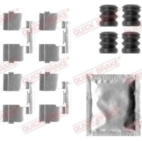 Compre Kit de acessórios, pastilhas de travão da KAWE 109-1835 a um preço baixo por 13,20 €
