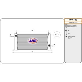 Achetez des Radiateur du moteur AHE 109.340 à prix pour 44,10 €