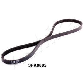Achetez des Courroie Poly-V ASHIKA 112-3PK0805 à prix pour 6,61 €