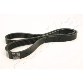 Compre Correia trapezoidal estriada da ASHIKA 112-5PK1065 a um preço baixo por 11,49 €