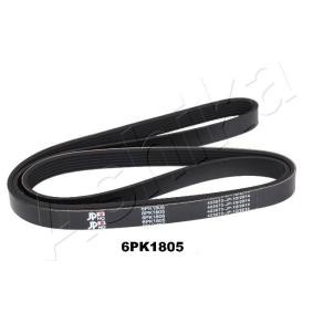 Achetez des Courroie Poly-V ASHIKA 112-6PK1805 à prix pour 21,15 €