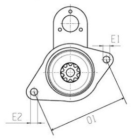 Köp Startmotor av HC-Cargo 113773 till det låga priset 1578,29 kr