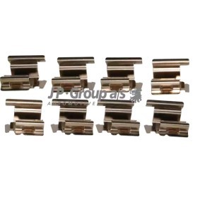 Compre Kit de acessórios, pastilhas de travão da JP GROUP 1163750310 a um preço baixo por 7,55 €