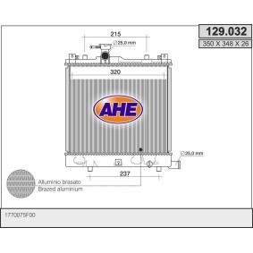 Comprar Radiador, refrigeración del motor de AHE 129.032 a bajo precio de 147,34 €