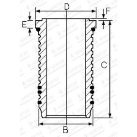 Acquista Canna cilindro da GOETZE ENGINE 14-676420-00 a buon mercato per soli 50,31 €