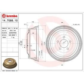 Acquista Tamburo freno da BREMBO 14.7088.10 a buon mercato per soli 45,14 €