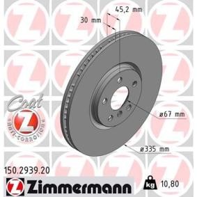 Bremsscheibe 150.2939.20 für MINI