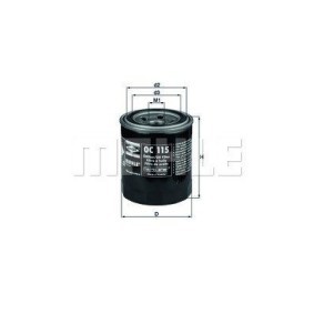 Acquista Filtro olio da MAGNETI MARELLI 154071382820 a buon mercato per soli 17,64 €
