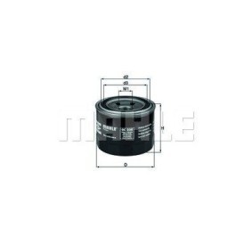 Acquista Filtro olio da MAGNETI MARELLI 154087533520 a buon mercato per soli 16,27 €