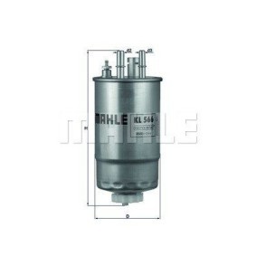 Achetez des Filtre à carburant MAGNETI MARELLI 154703661560 à prix pour 63,70 €