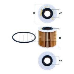 Compre Filtro de óleo da MAGNETI MARELLI 154705136230 a um preço baixo por 43,41 €