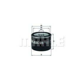 Compre Filtro de óleo da MAGNETI MARELLI 154705159730 a um preço baixo por 44,70 €
