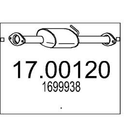 Partikelfilter (DPF) für FORD von MTS