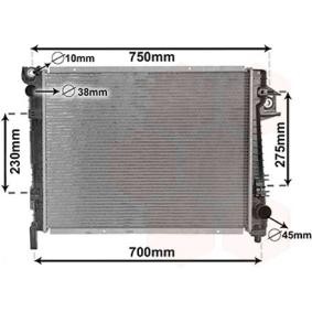 Achetez des Radiateur du moteur VAN WEZEL 20012702 à prix pour 183,00 €