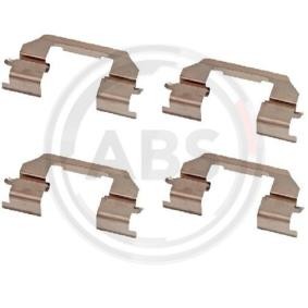 Compre Kit de acessórios, pastilhas de travão da A.B.S. 2014Q a um preço baixo por 7,56 €