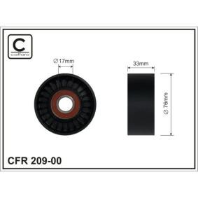 Compre Polia de desvio / de guia, correia trapezoidal estriada da CAFFARO 209-00 a um preço baixo por 13,71 €