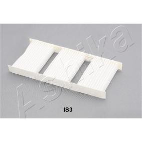 Achetez des Filtre d'habitacle ASHIKA 21-IS-IS3 à prix pour 23,15 €