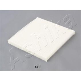 Achetez des Filtre d'habitacle ASHIKA 21-SB-SB1 à prix pour 13,36 €
