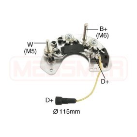 Lichtmaschine, Ersatzteile des Herstellers MESSMER - Originalware Artikelnummer: 215502