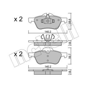 Bremsbeläge 22-0555-0 für MINI