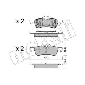 Bremsbeläge 22-0556-0 für MINI