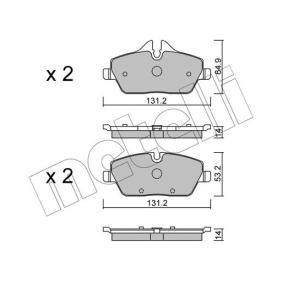 Acquista Kit pastiglie freni da METELLI 22-0664-2 a buon mercato per soli 27,58 €