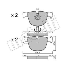 Acquista Kit pastiglie freni da METELLI 22-0773-0 a buon mercato per soli 64,10 €