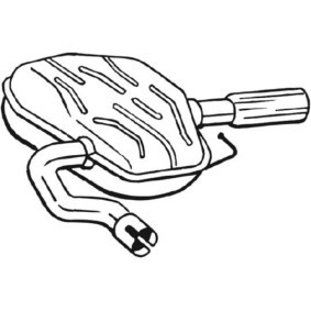 Compre Panela de escape traseira da BOSAL 235-239 a um preço baixo por 302,70 €