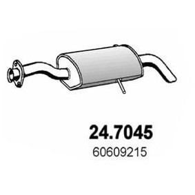Compre Panela de escape traseira da ASSO 24.7045 a um preço baixo por 220,75 €