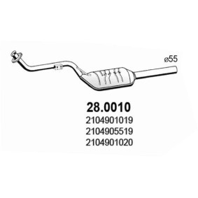 Katalysator von ASSO günstig für 329,26 €