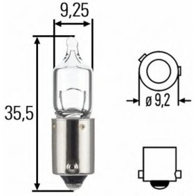 Glühlampe 8GH 007 643-171 für MERCEDES-BENZ