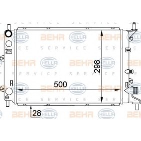 Kühler, Motorkühlung 8MK 376 714-171 für FORD