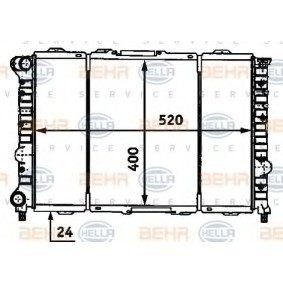 Kühler, Motorkühlung 8MK 376 718-101 für ALFA ROMEO