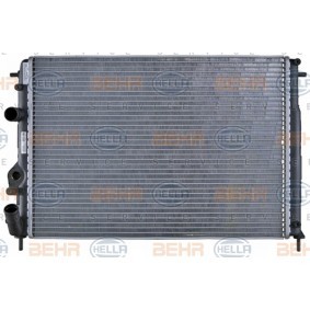 Kühler, Motorkühlung 8MK 376 719-661 für DACIA