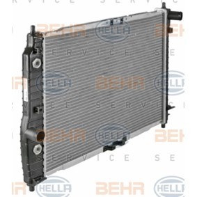 Kühler, Motorkühlung 8MK 376 762-671 für CHEVROLET