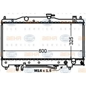 Kühler, Motorkühlung 8MK 376 773-271 für Avensis Verso (_M2_) für 136,64 CHF
