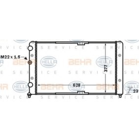 Kühler, Motorkühlung 8MK 376 773-791 für SEAT