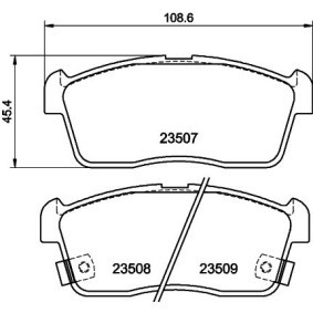 Köp Kamremssats med vattenpump av HELLA 8MP 376 803-851 till det låga priset 2941,05 kr