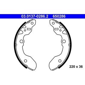 Comprar Juego de zapatas de frenos de ATE 03.0137-0286.2 a bajo precio de 38,91 €