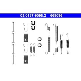 Comprar Juego de accesorios, zapatas de freno de ATE 03.0137-9096.2 a bajo precio de 14,49 €